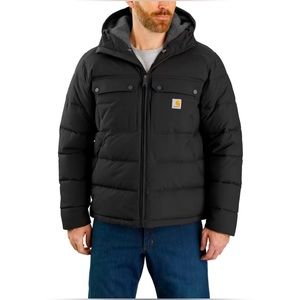 Black Carhartt Rain Defender Insulated Jacket